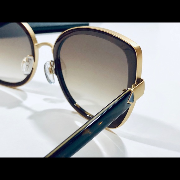 La Matta Sunglasses Havana Brown on Matte Gold New - Picture 5 of 8